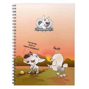 Espiral Caderno de "indicação dos desenhos animados de