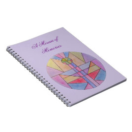 Espiral Caderno de Jornal Mosaico de Memórias