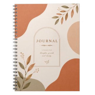 Espiral Caderno de Jornal Neutro Mínimo |