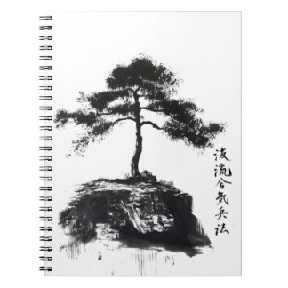Espiral Caderno de Kanji Bonsai
