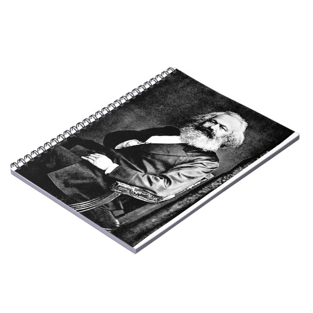 Espiral Caderno de Karl Marx (Left Side)
