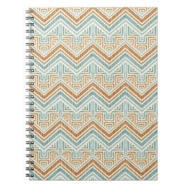 Espiral Caderno de Labirinto Costeiro Aguarela Aqua e Terr