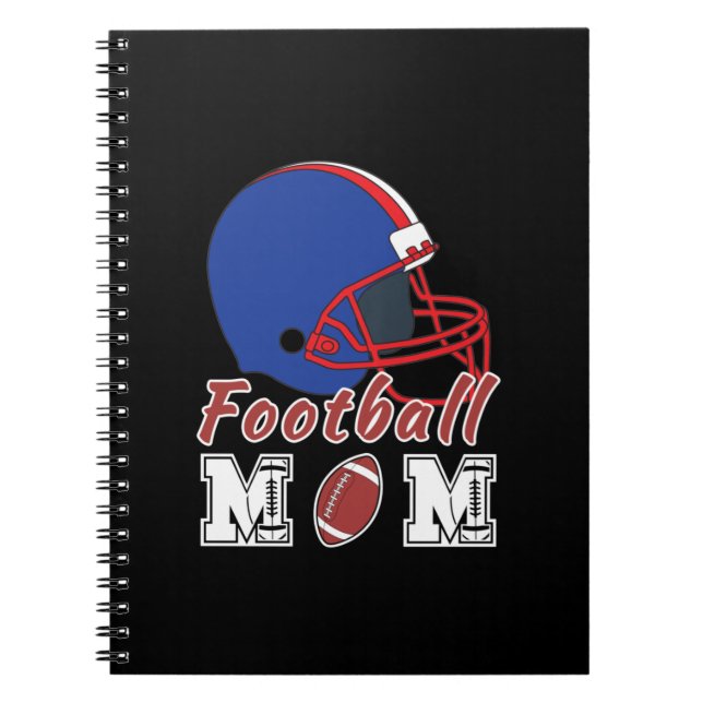 Espiral Caderno de Mãe de Futebol (Frente)