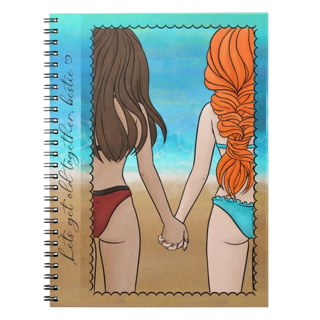 Espiral Caderno de Melhores Amigos (Frente)