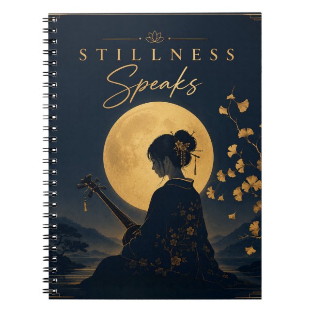 Espiral Caderno de Mindfulness | Stillness Speaks  (Frente)