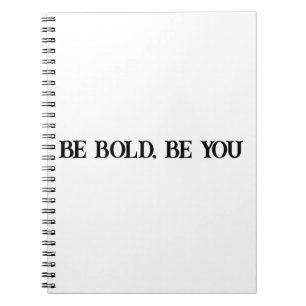 Espiral Caderno de Motivação para Crianças Seja Ousado