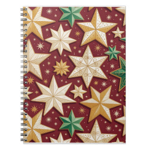 Espiral Caderno de Natal Colorido – Desenho de Inverno Fes