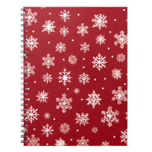 Espiral Caderno de Natal Colorido – Desenho de Inverno Fes