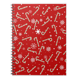 Espiral Caderno de Natal Colorido – Desenho de Inverno Fes