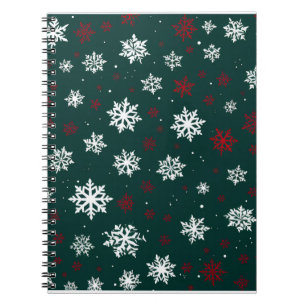 Espiral Caderno de Natal Colorido – Desenho de Inverno Fes