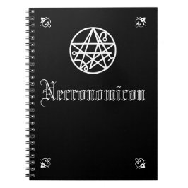 Espiral Caderno de Necronomicon