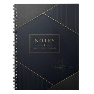 Espiral Caderno de Negócios Profissional para Homens