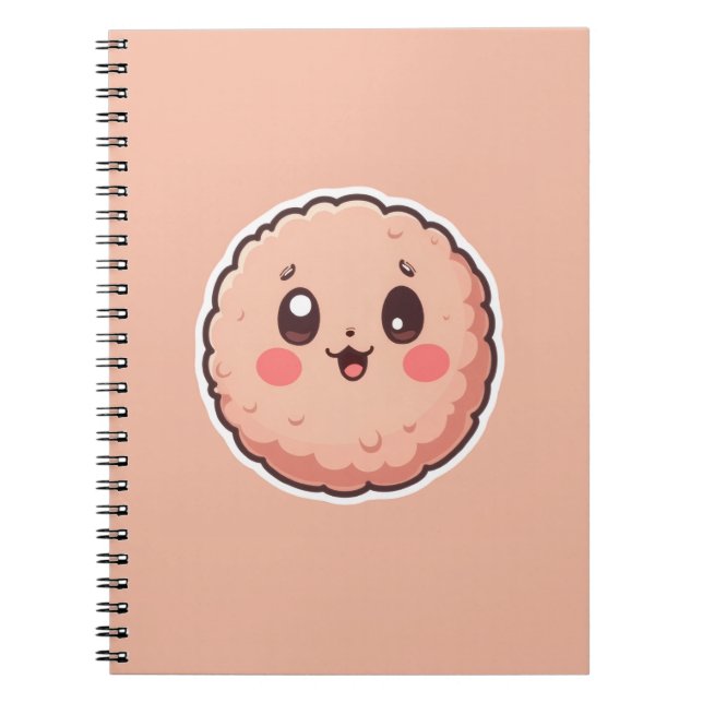 Espiral Caderno de Notas Cookies (Frente)