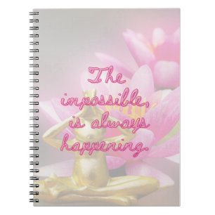 Espiral Caderno de Notas de Citações BuddhaToday #1