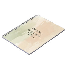 Espiral Caderno de Notas Mensagem Consciente