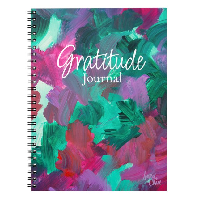 Espiral Caderno de Notas SPWW Toque de Tons Preciosos (Frente)