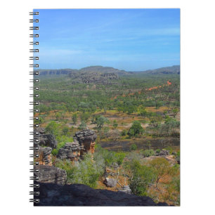 Espiral caderno de outback australiano