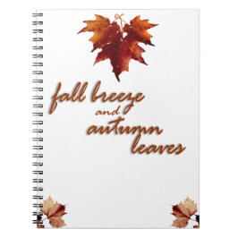 Espiral Caderno de Outono