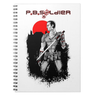 Espiral Caderno de P.B.Soldier