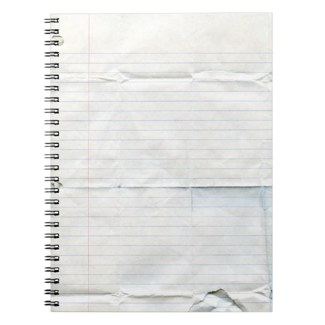 Espiral Caderno de papel do caderno (Frente)