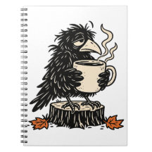Caderno de Pausa para Café da Coruja Sonolenta