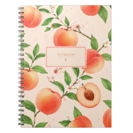 Espiral Caderno de Peaches