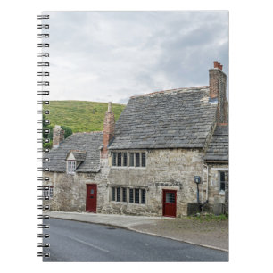 Espiral Caderno de pedra das casas de campo