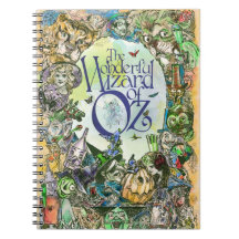 Caderno de Personagens Clássicos do Mágico de Oz
