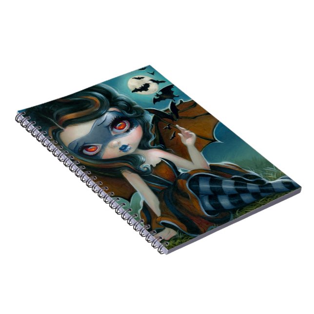 Espiral Caderno de "Pipistrello" (Lado Direito)