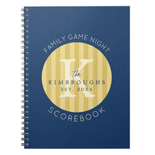 Espiral Caderno de Pontuações Personalizado para Noite de