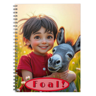 Espiral Caderno de Potros Amigos da Fazenda