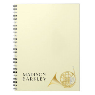 Espiral Caderno de Professor de Banda de Música de Trompa