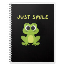 Caderno de Rã - Cute Just Smile Diário de Rã