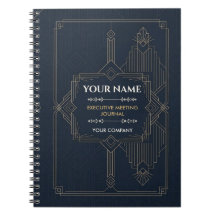 Caderno de Reunião Executivo Personalizado