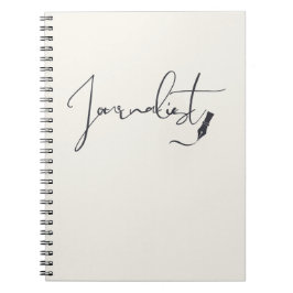 Espiral Caderno de Roteiro de Jornalista – Caneta de Escri