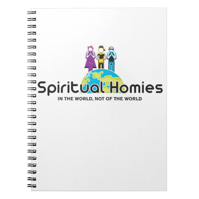 Espiral Caderno de SpiritualHomies (Frente)