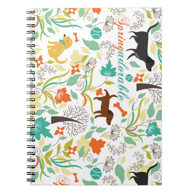 Espiral Caderno de Springadorable (Frente)