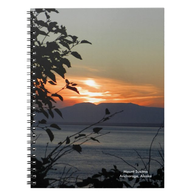 Espiral Caderno de Susitna Alaska da montagem (Frente)