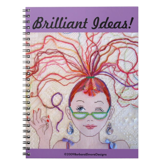 Espiral Caderno de Threadhead/Ideah brilhante (Frente)