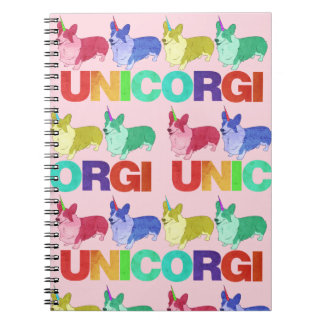 Espiral Caderno de Unicorgi