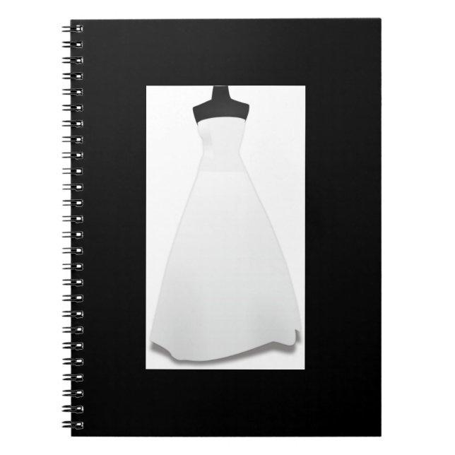 Espiral Caderno de vestido de noiva (Frente)