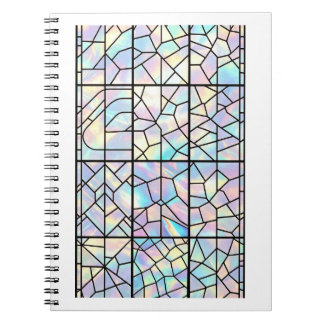 Espiral caderno de vitrais