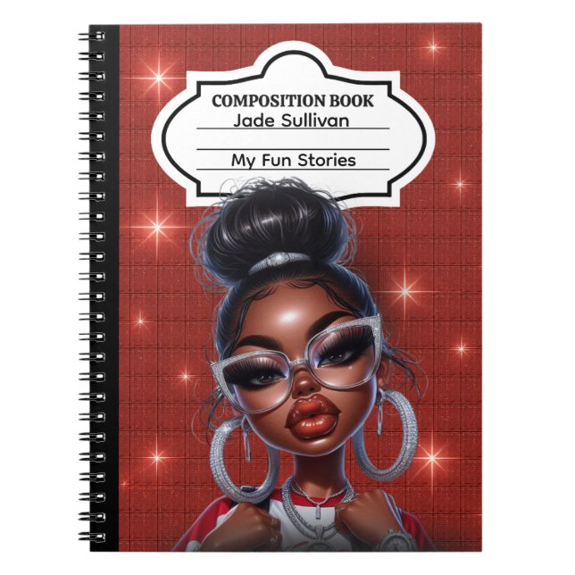 Espiral Caderno de Volta às Aulas (Personalizável) (Frente)