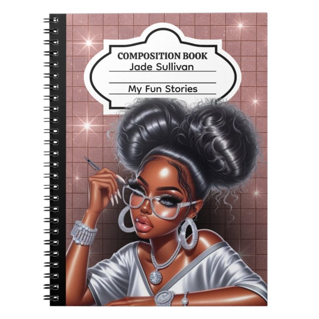 Espiral Caderno de Volta às Aulas (Personalizável) (Frente)