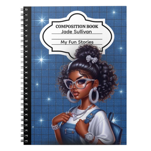 Espiral Caderno de Volta às Aulas (Personalizável) (Frente)