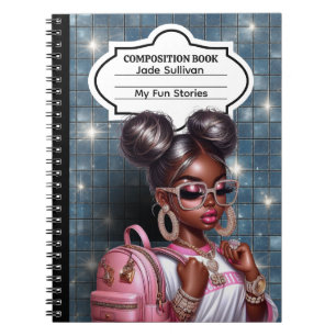 Espiral Caderno de Volta às Aulas (Personalizável)
