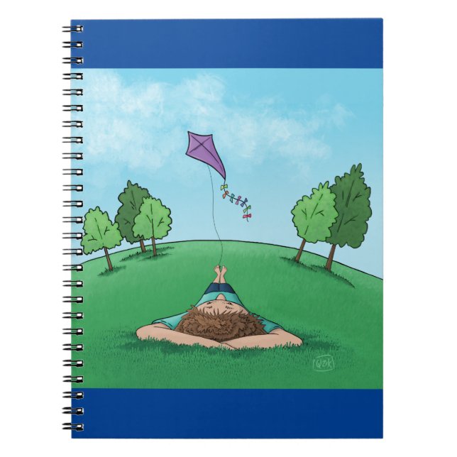 Espiral Caderno de Voo de Pipa (Frente)