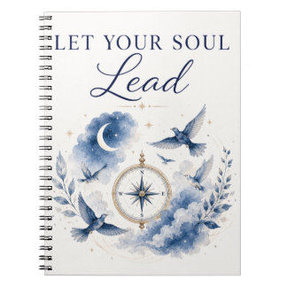Espiral Caderno Deixe Sua Alma Liderar