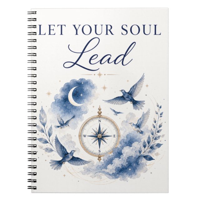 Espiral Caderno Deixe Sua Alma Liderar (Frente)