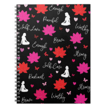 Caderno | Diário de Autocuidado com Arte Linear